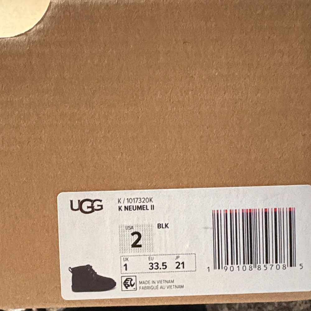 UGG Kids Neumel II Boots - Black